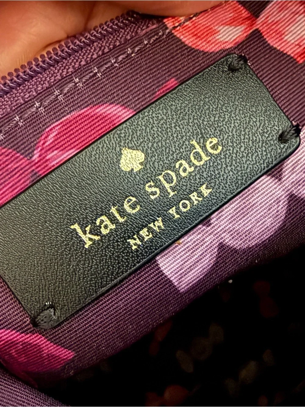 Kate Spade, New York Shiny Black Patent Leather Shopper Tote